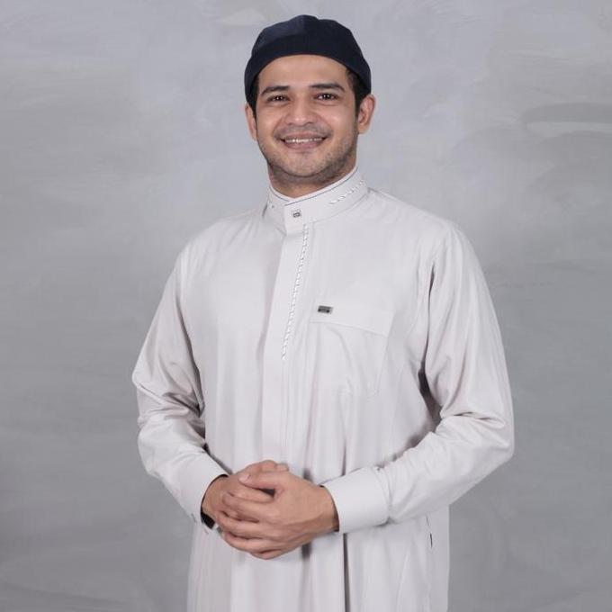 Qori Apparel Jubah / Gamis Premium Nuqadah Al Asadi (Lengan Manset) NUQ-2