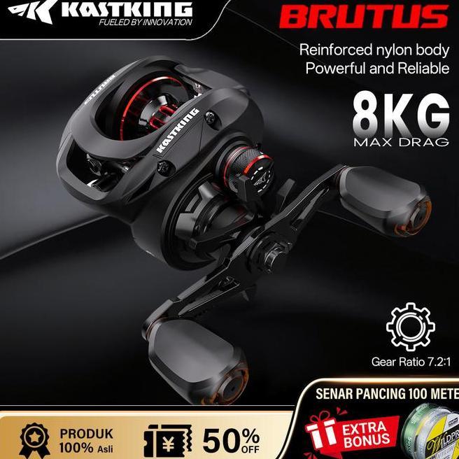 Seahunter X Kastking Brutus Brutus Pro Reel Bc Reel Pancing Water Reel Baitcasting 7.21 Gear Ratio 5