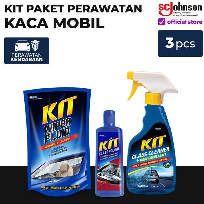 Kit Paket Perawatan Kaca Mobil