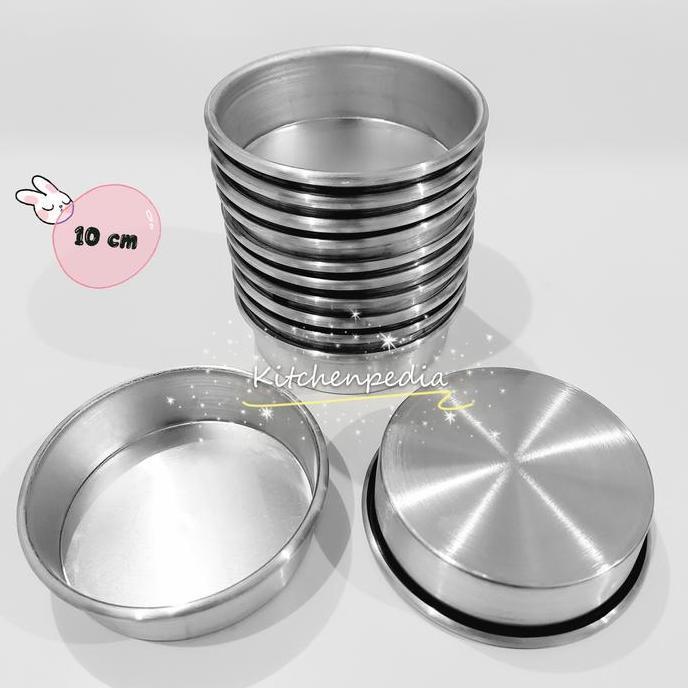 RAMEStore - Loyang Bulat Cetakan Kue Bolu Bulat Loyang Bal Loyang Kue 10 cm
