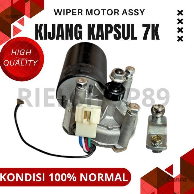 Wiper Motor / Dinamo Wiper Kijang Kapsul 7K Lgx / Lsx Promo