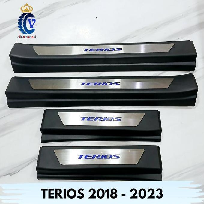 SILLPLATE SAMPING INJAKAN SAMPING MOBIL TERIOS HITAM TERBAIK