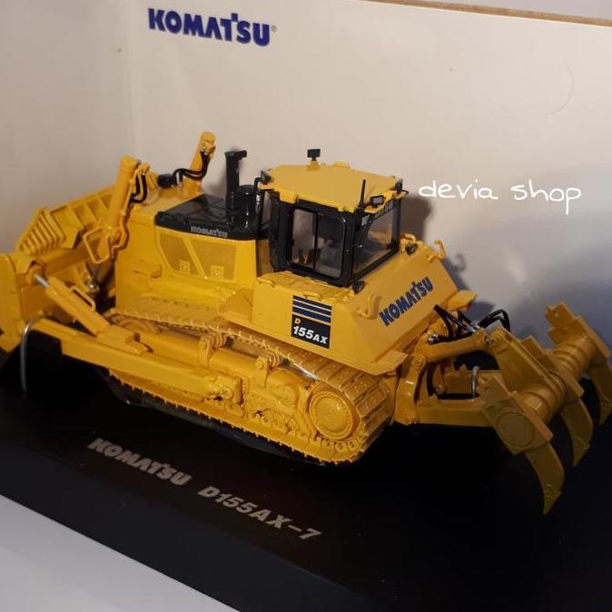 Miniatur Diecast Alat Berat Dozer Komatsu D155Ax Terlaris