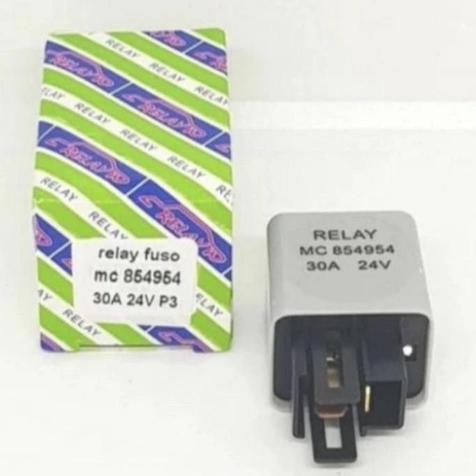 Relay/Rilay Fuso Fm 24V Kaki 3/Kaki3/K3/K 3 (30A) (Mc 854954/Mc854954) Harga Khusus