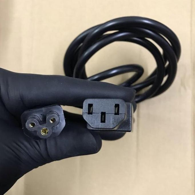 Kabel Power Ac Cord C5 to C13 3x1mm. Kabel Power Cord C13 - C5 1mm
