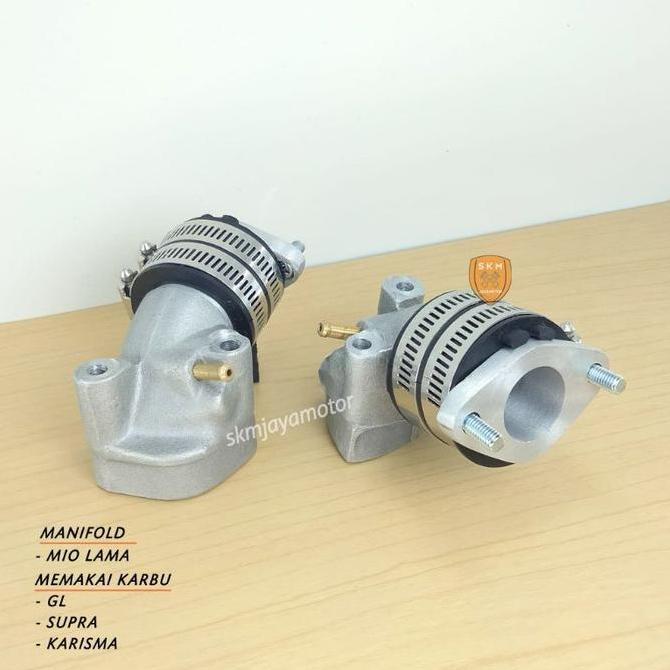INTAKE MANIFOLD MANIPOL MIO KARBU MEMAKAI KARBU GL SUPRA KARISMA BARU