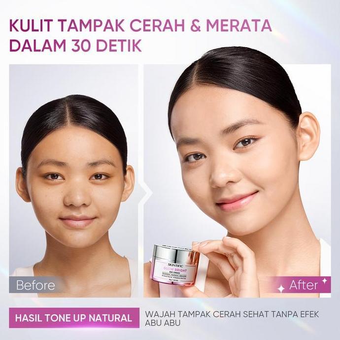 Viso- Skintific [Flek & Kusam] Cream Pagi & Malam | Glow Brht Day Cream 30G&Symwhite 377 Dark Spot M