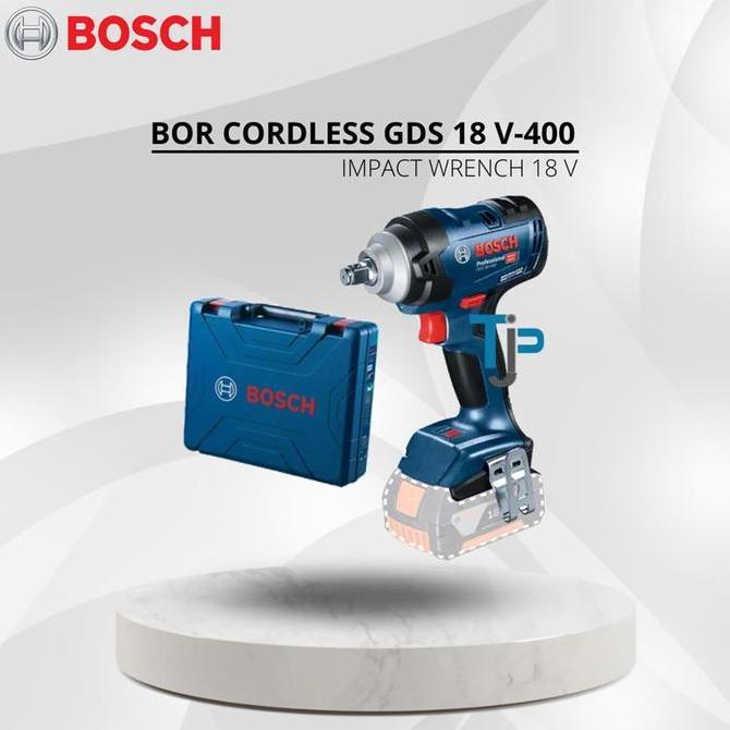 Bosch Bor Cordless Drill Impact Wrench Gds 18 V400