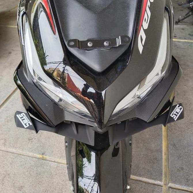Winglet New Aerox Conected Stms Plastic Abs Model Moto Gp