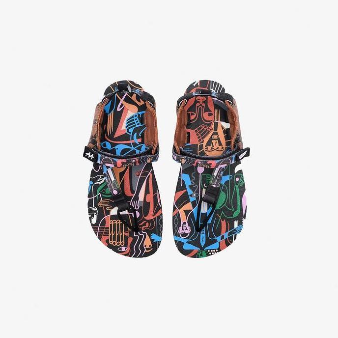 Kingg- Tapak X Abenk Barefoot Flip Flops - Nht Spark