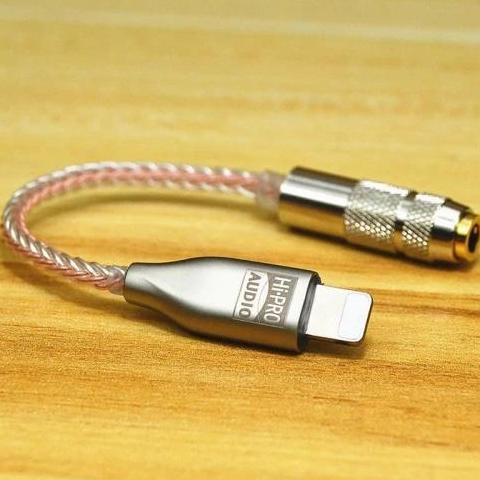 DAC MFI Lightning Adapter to 3.5mm for iPhone USB DAC Amplifier