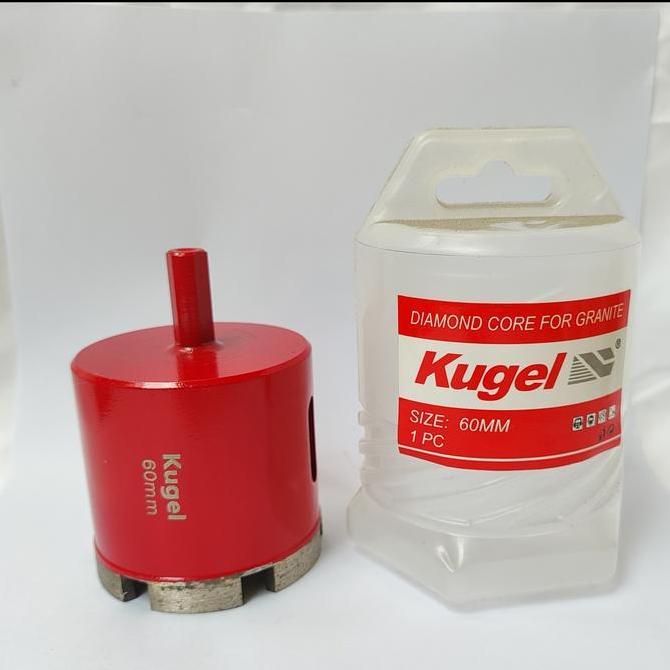 TERBARU - KUGEL - Mata Bor Granit, Marmer, Keramik 60 mm - ORIGINAL