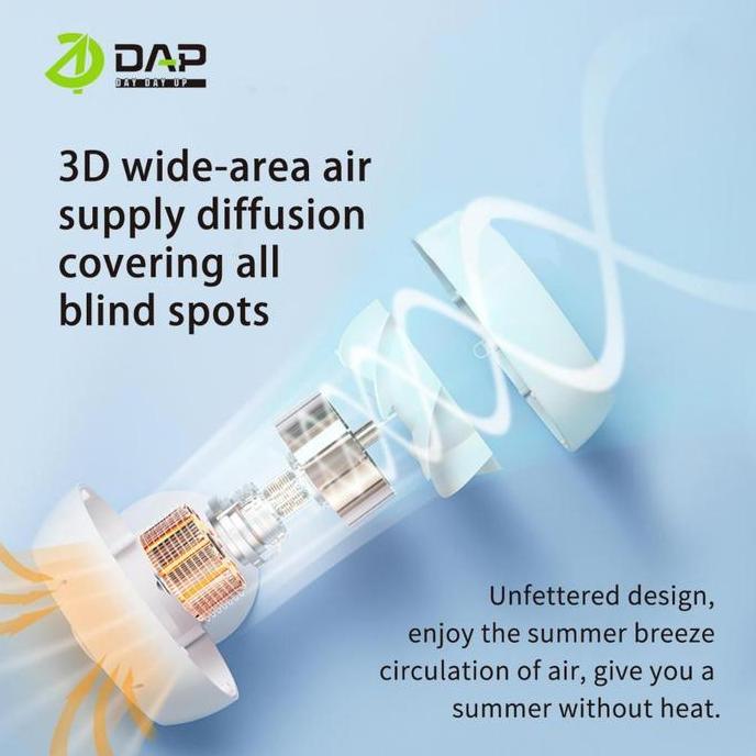 NEW DAP NEW DESKTOP AIR CIRCULATION FAN ANGIN MINI MEJA LISTRIK KIPAS ANGIN PORTABLE CAS TIDAK BERIS