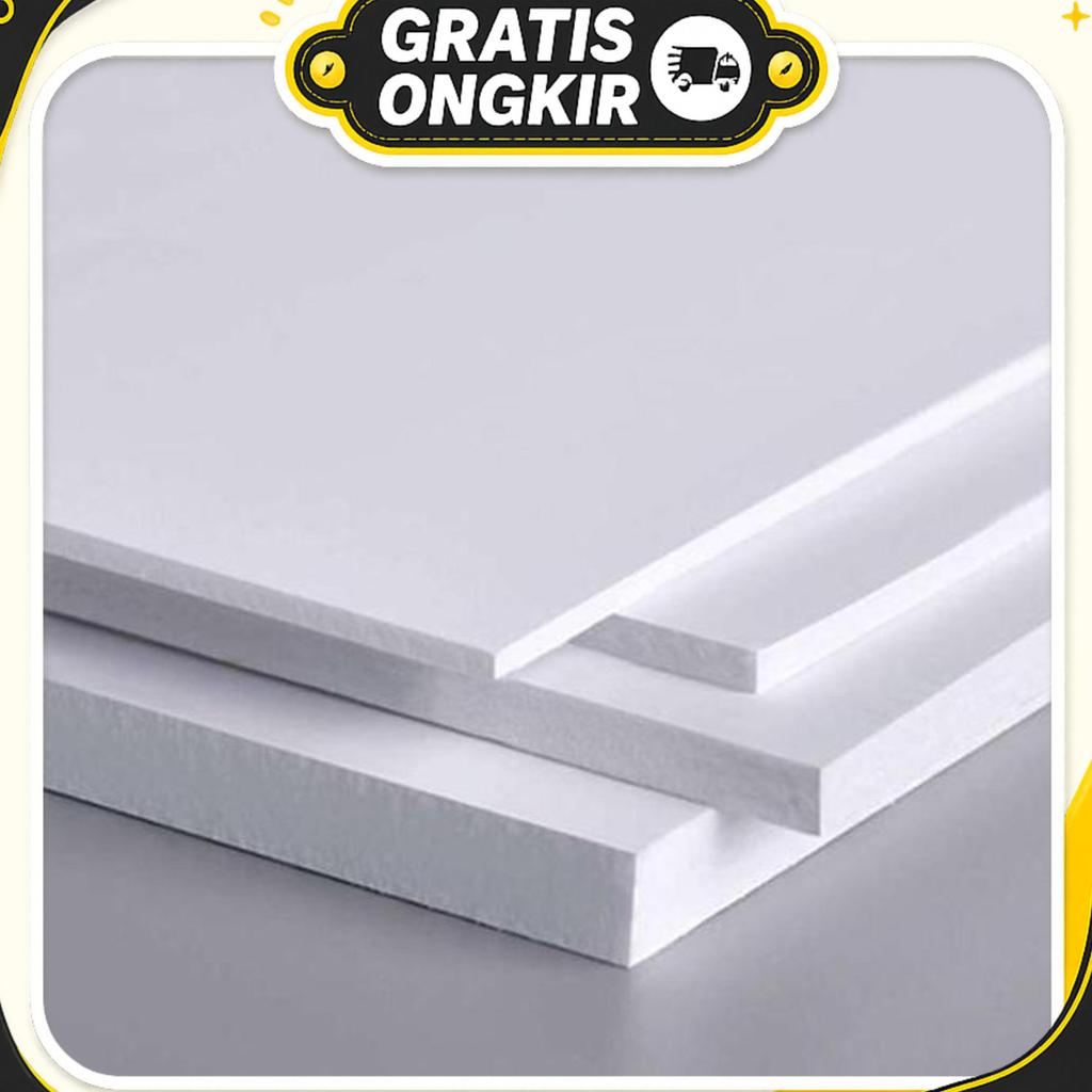 Pvc Board/ Pvc Foam Board 15Mm Ukuran 100X30 Cm, 30 X 100 Cm