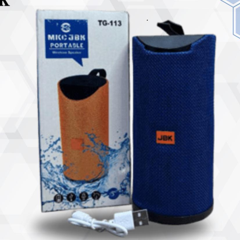 Speaker Jbk Tg-113 Bluetooth Portable Wireless Super Bass