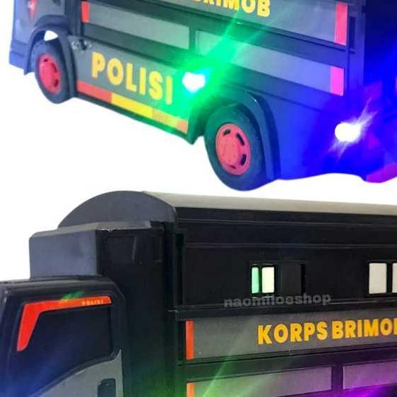 Polisi Truk Oleng Mainan Mobil Polisi Korps Brimob Mainan Truk Oleng Telolet Mobil Joget