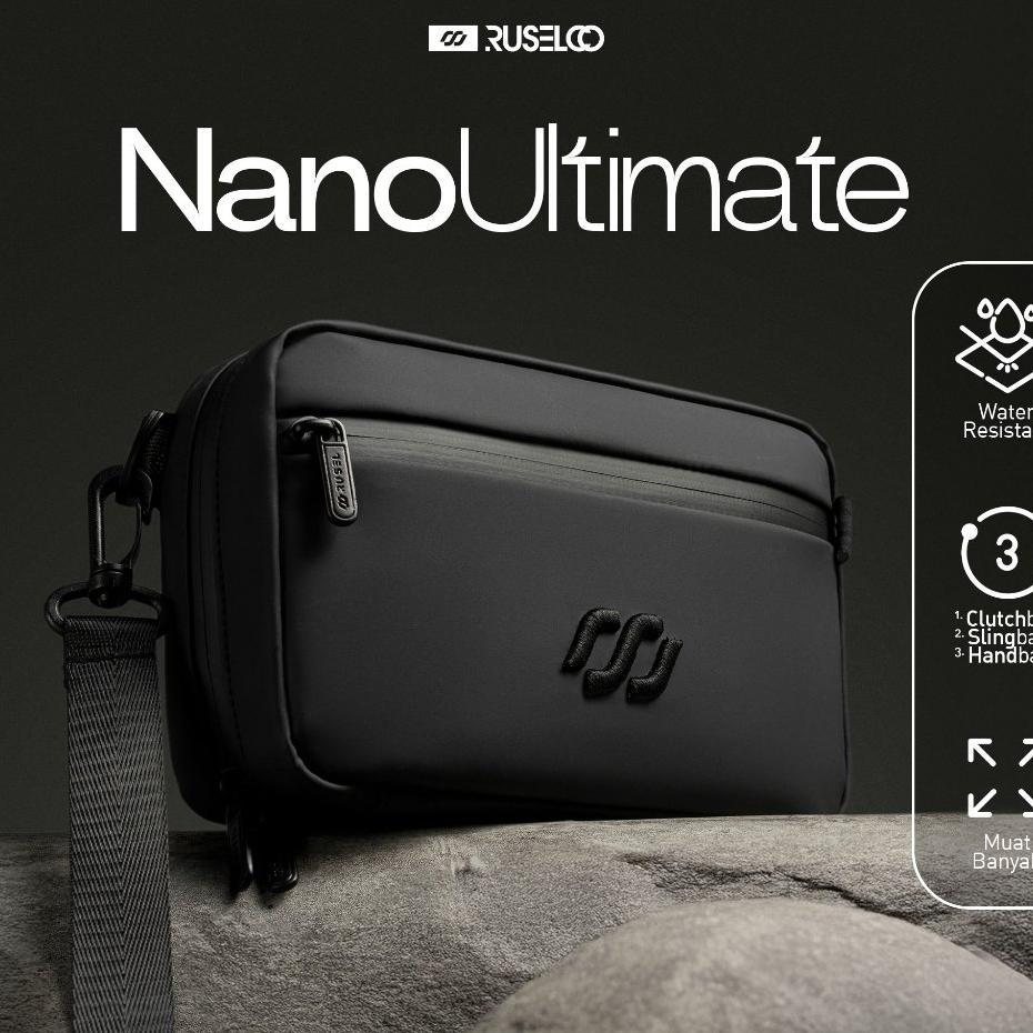Rusel Co - Handbag Nano Ultimate Exclusive Tas Pria Multifungsi Waterproof