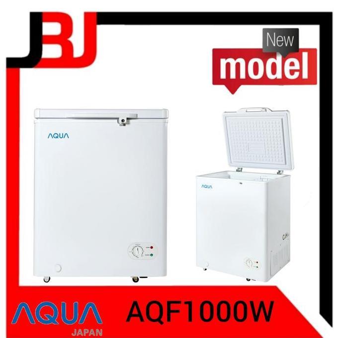 Chest Freezer AQUA 100L AQF100W AQUA chest freezer AQF-100W AQF100
