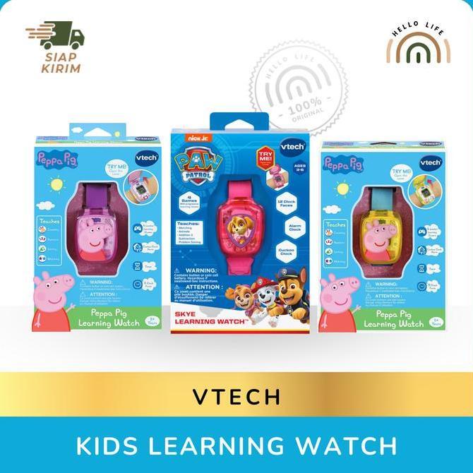 VTech Learning Watch - 100% ORIGINAL USA - Jam Tangan Anak