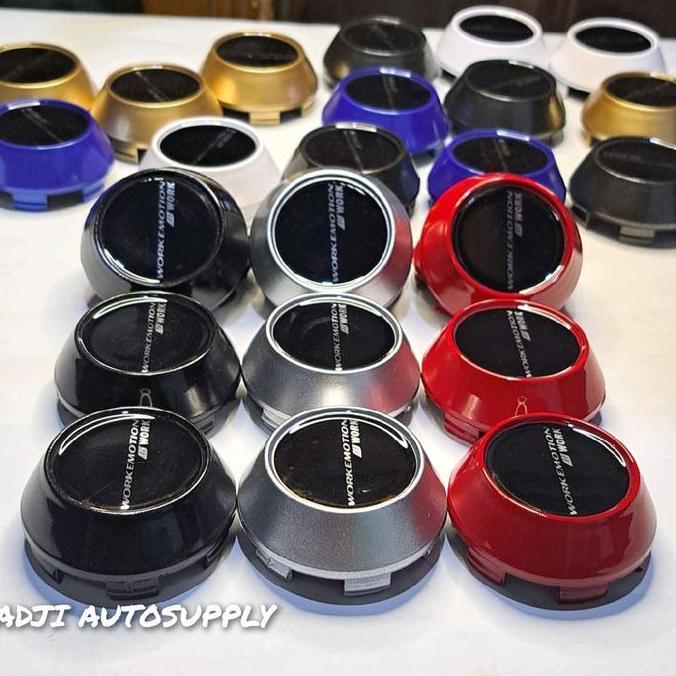 Dop Velg Variasi Work Emotion. Tutup Velg Mobil.