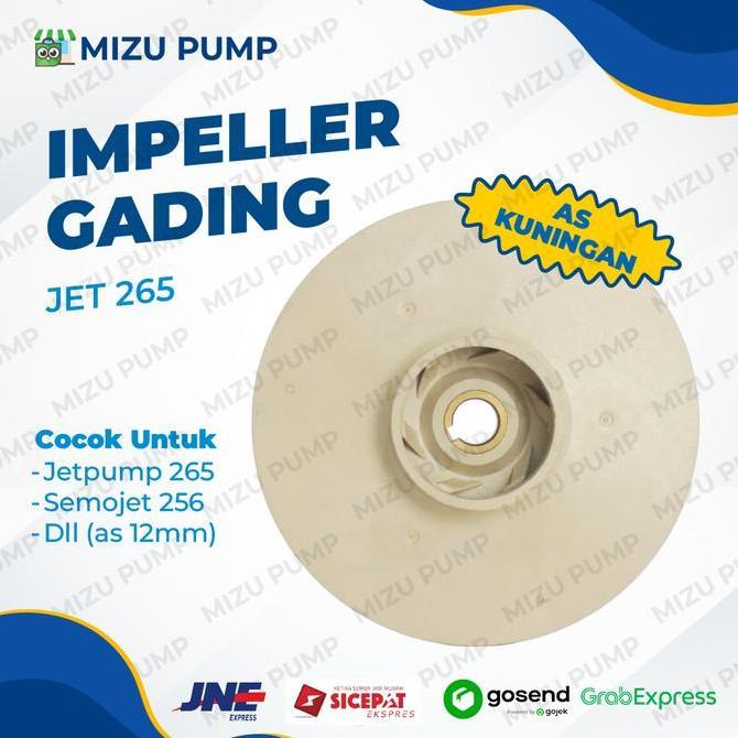 Kipas Impeller Semi Jet Dab 265 Sanei - Kipas Pompa Air Semi Jet 265 Best Seller