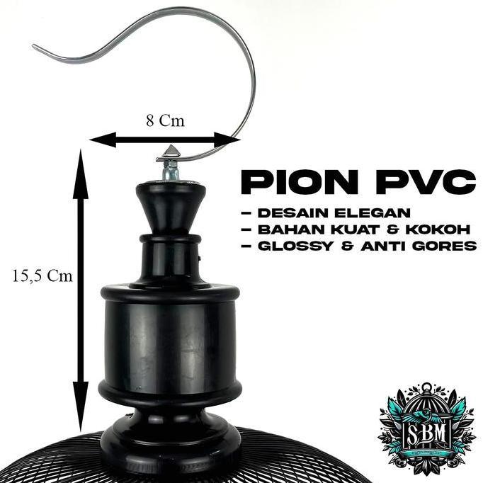 PION SANGKAR LOVEBIRD PVC WARNA KUNING | PION SANGKAR KANDANG BURUNG LOVEBIRD PARKIT KENARI