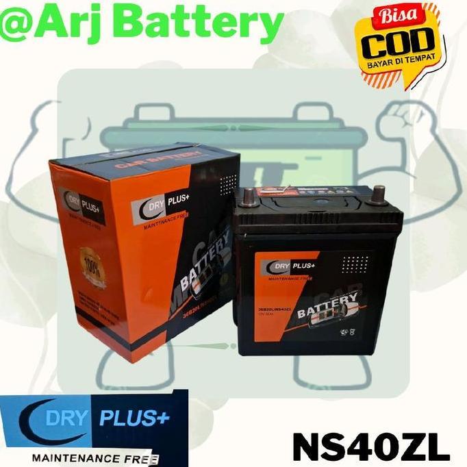 Promo Aki Mobil Agya, Sirga, Cayla, Mobilio, Brio, Ayla, Dryplus Ns40Zl Mf Accu Kering