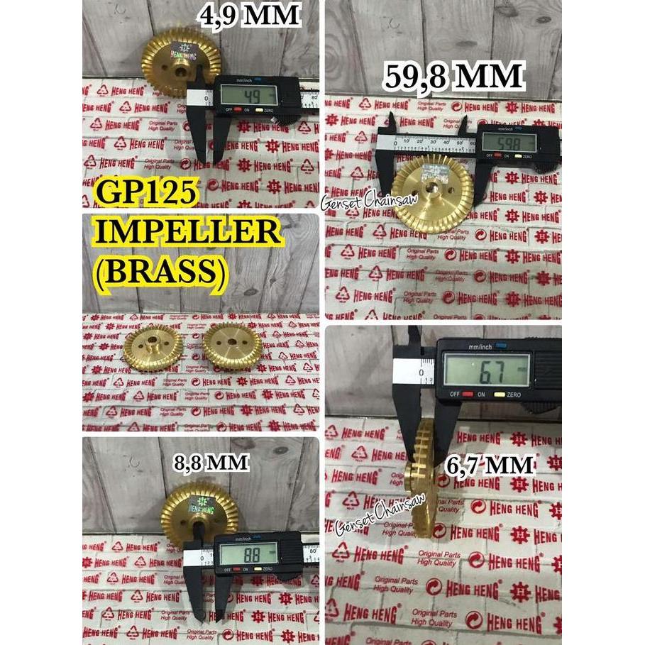 Gp 125 Nas 125 Nasional Impeller Kuningan Brass Pompa Air Panasonic Premium