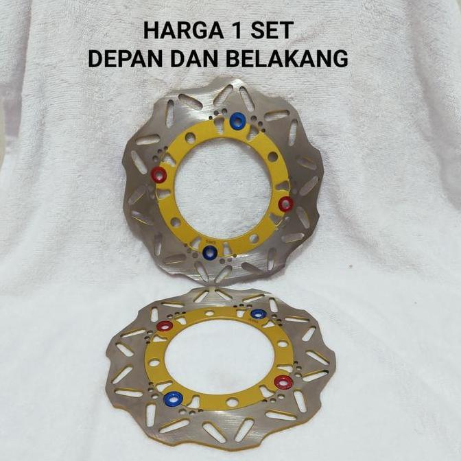 DISC CAKRAM STANDAR DEPAN BELAKANG PCX 150 CAKRAM DEPAN BELAKANG GERIGI PCX 150 MOTOR MOTORCYCLE HEM