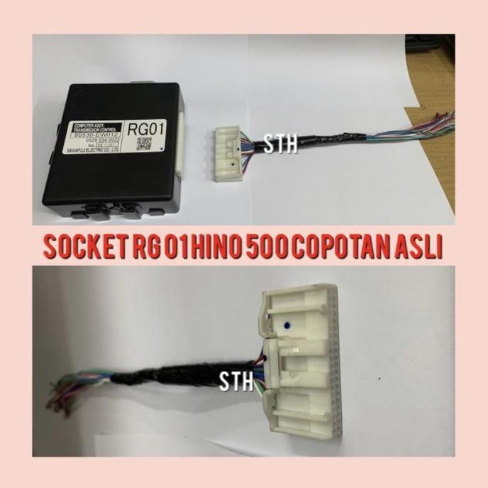 KABEL ECU RG 01 SOCKET KABEL ECCU RG 01 TRANSMISI HINO 500 GARANSI ASLI SIAP KIRIM