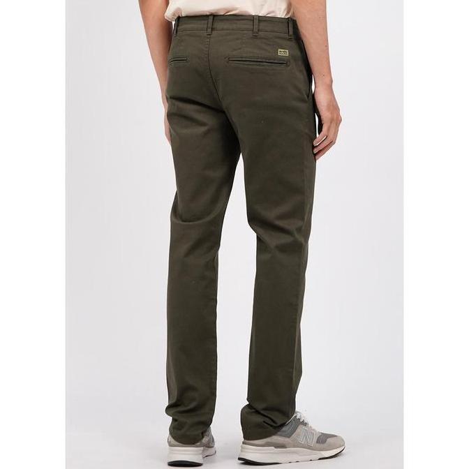 Wrangler Long Pants Chinos Slim Chino B003 Olive