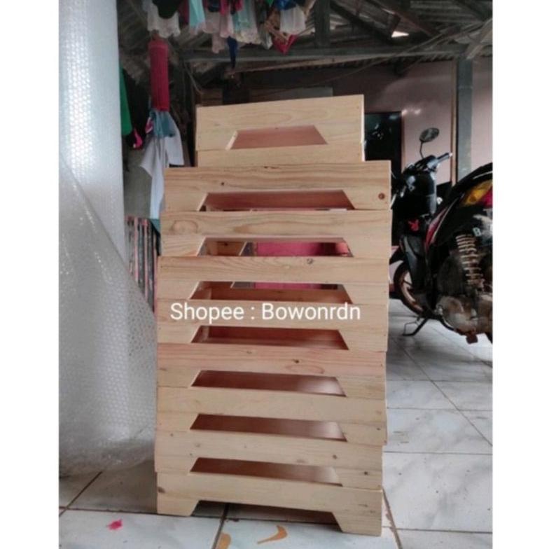 Terlaris Kotak Seserahan Kayu Jati Belanda Dengan Kaki