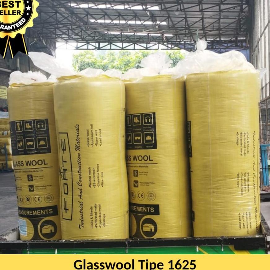 Glasswool Tipe 1625 - Glasswool Peredam Suara - Glasswool Peredam Panas - Glasswool
