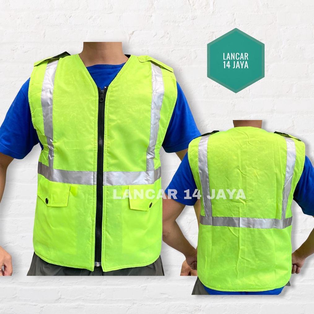 Diskon Rompi Parasit / Parasut - Rompi Safety - Rompi Proyek - Rompi Ojek - Rompi Parkir- Rompi Serb