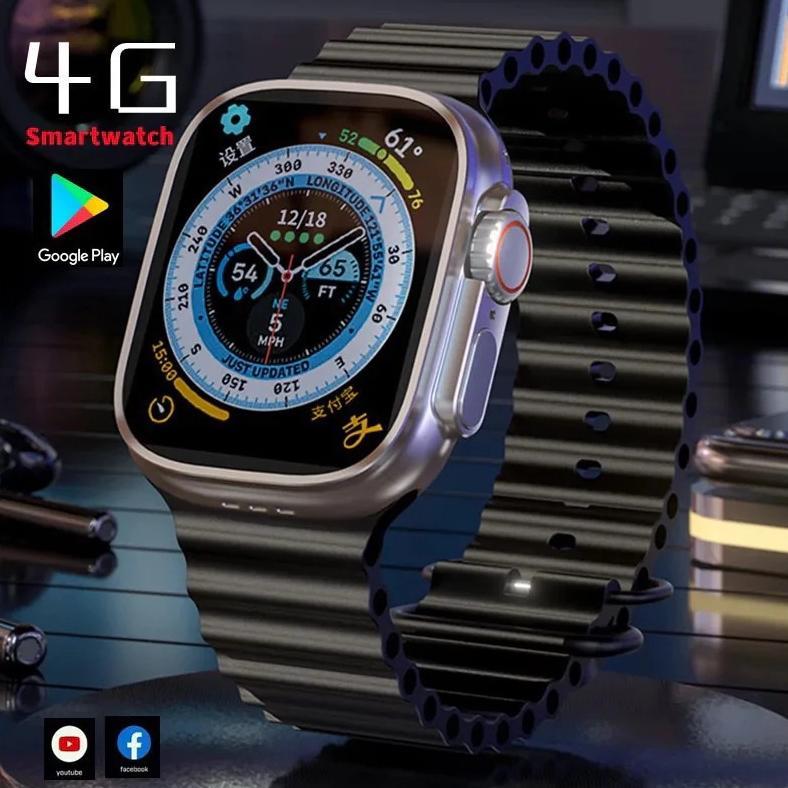 LIMITED [4G SIM CARD] LDS SMARTWATCH S9 ULTRA 4G & 5G | RAM 4 / 64GB | SIM CARD | BISA NONTON YOUTUB