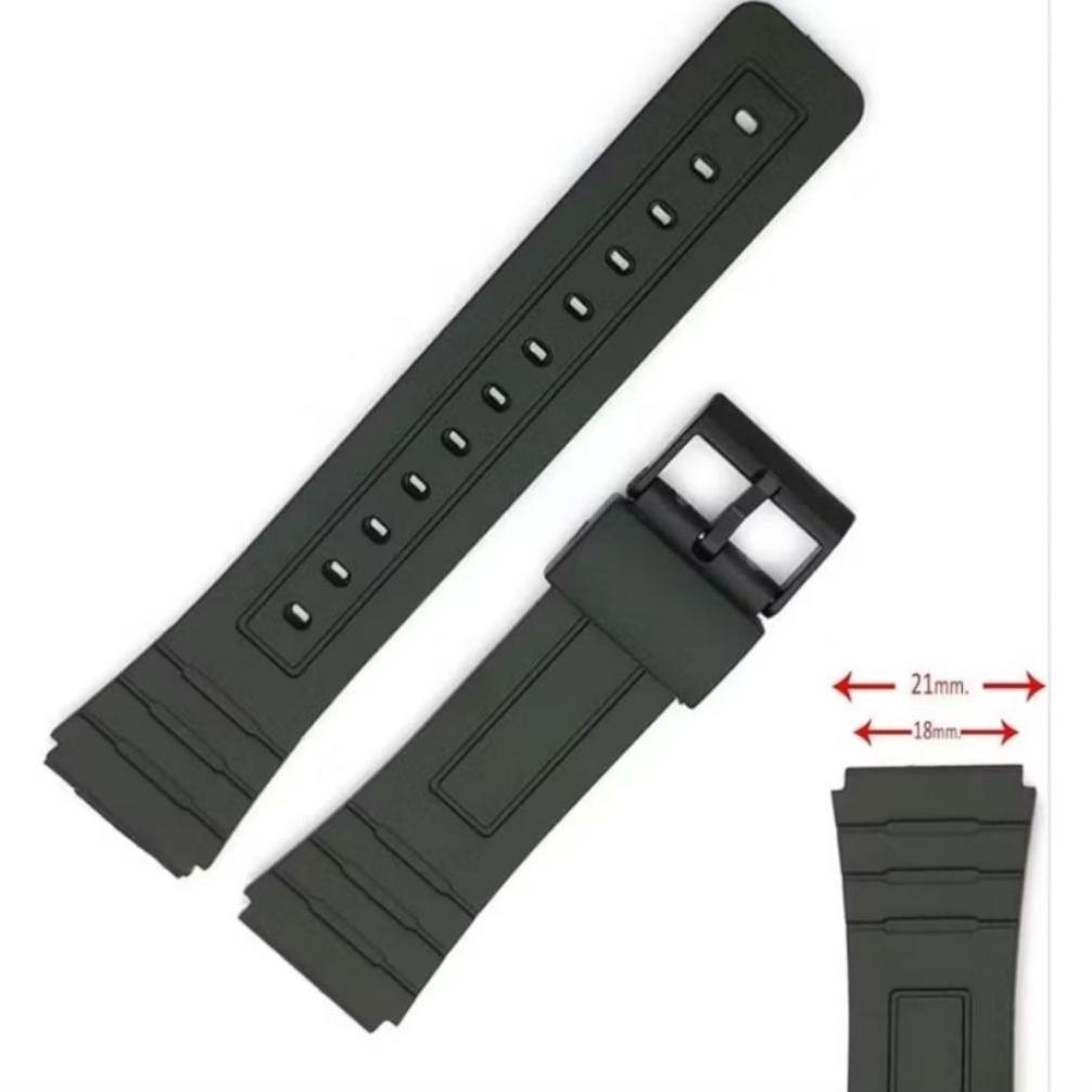 MURAH strap tali Casio F-91W F-94W F-105W tali jam tangan Casio F-91W F-94W F-105W jam Casio F-91W F