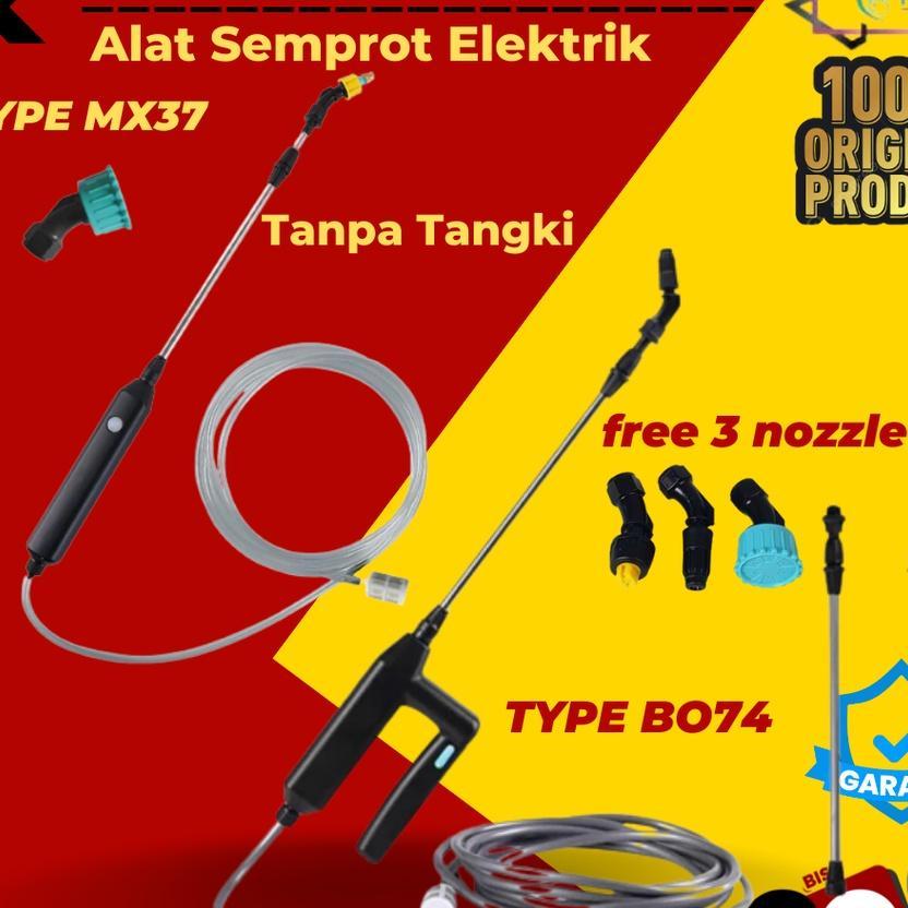 Stik Sprayer Alat Semprot Penyemprot Penyiram Tanaman Rumput Pertanian Electric Elektrik Otomatis Ad
