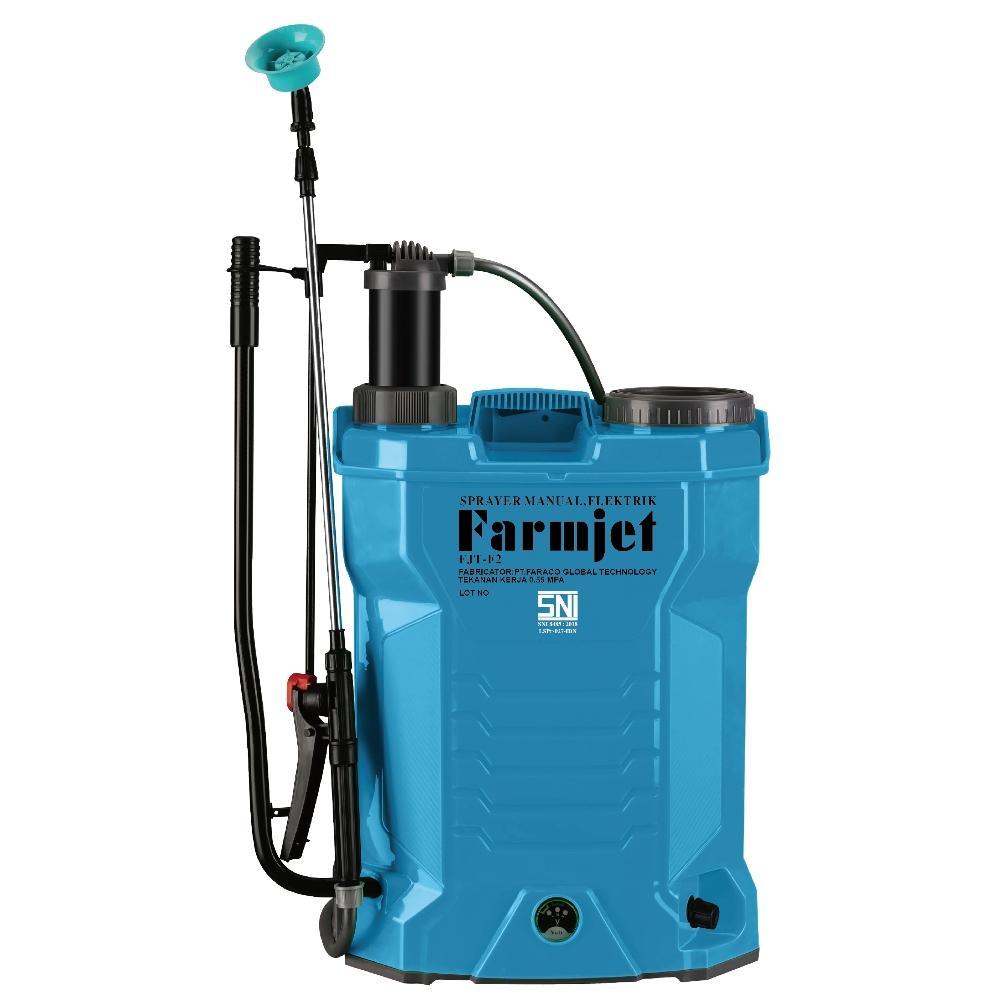 NAYORASHOP FARMJET SPRAYER 2IN1(MANUAL&ELEKTRIK) 16L ALAT SEMPROT TANAMAN PERTANIAN KNAPSACK SPRAYER