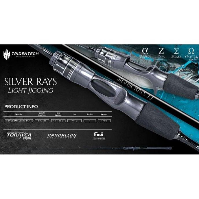 Rod Tridentech Silver Rays 2025 / Rod Silver Rays Terbaru