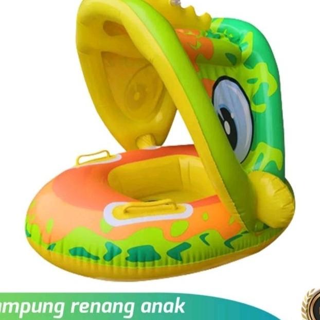Pelampung Renang Anak Dinosaurus Swimming Ring Bayi Anak Ada Tutupan