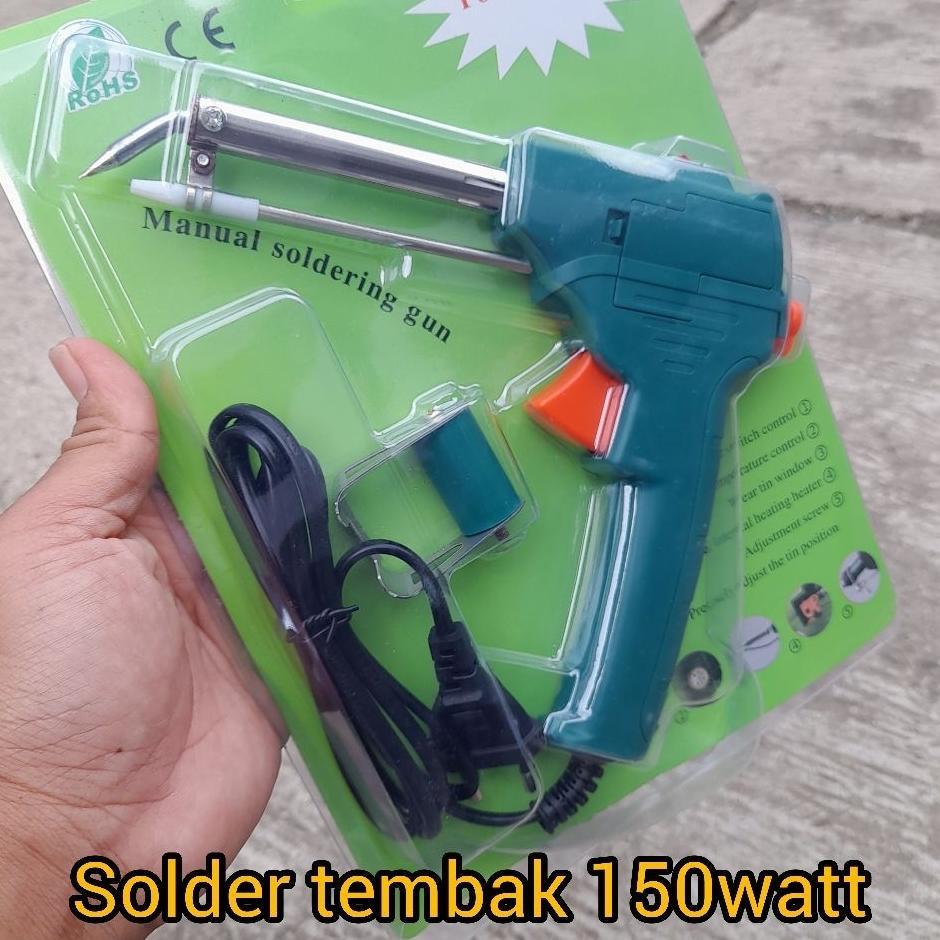 Solder Tembak Listrik Timah Otomatis 150W Solder Timah