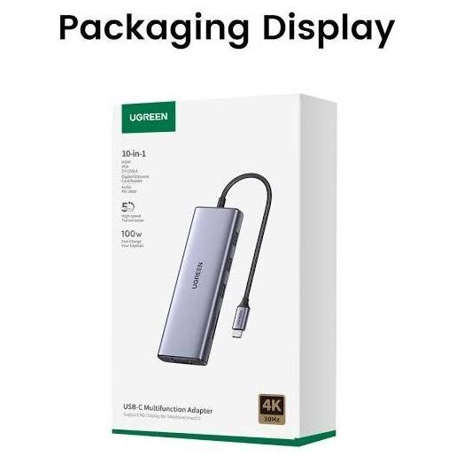 Grosir Ugreen 10 In 1 Hub Usb Type C Adapter Docking Usb C Multiport 10In1