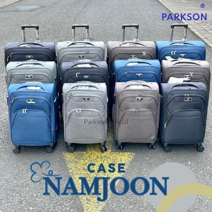 Promo Parkson 912 - 747 Koper Bahan Kanvas 20 Inch - 24 Inch - 28 Inch Kabin Bagasi Expanding 4 Roda