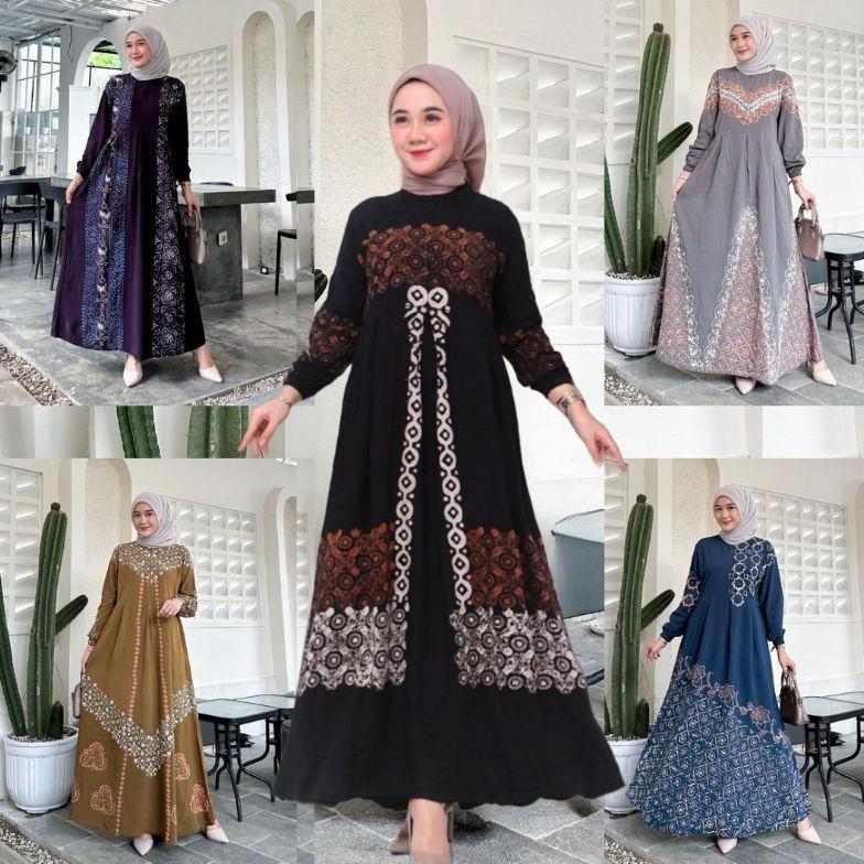 CUCI GUDANG Gamis twill | gamis twill ori pekalongan | gamis cap rayon premium candi mekar | gamis t