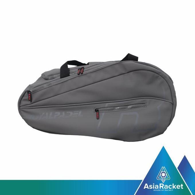 Royal Padel Bag Leather Grey | Bag | Tas Royal Padel Royal Tech