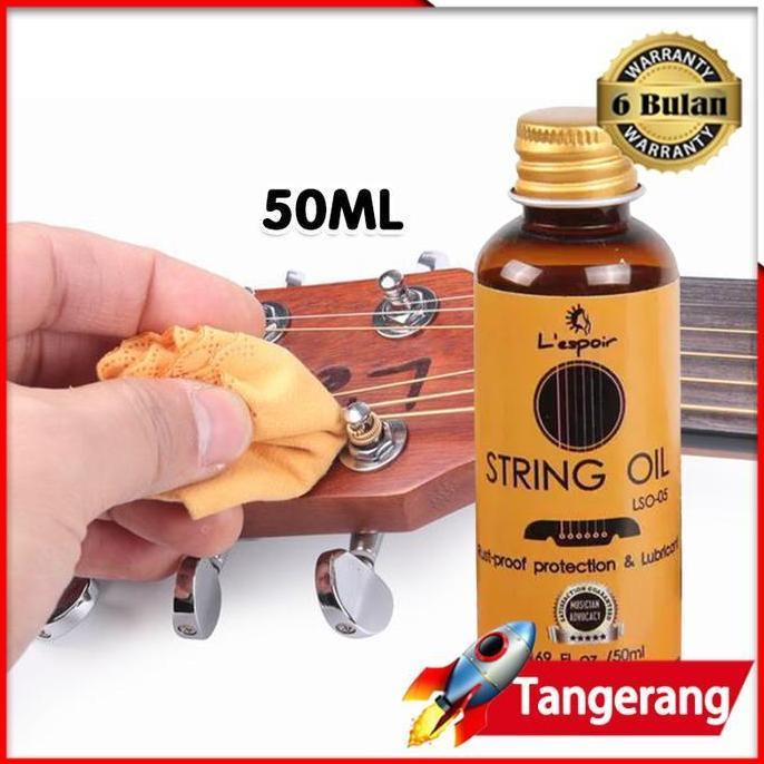 GARAVAR 50ml Minyak Senar Gitar Cairan Pembersih Gitar Minyak Anti Karat Senar Gitar