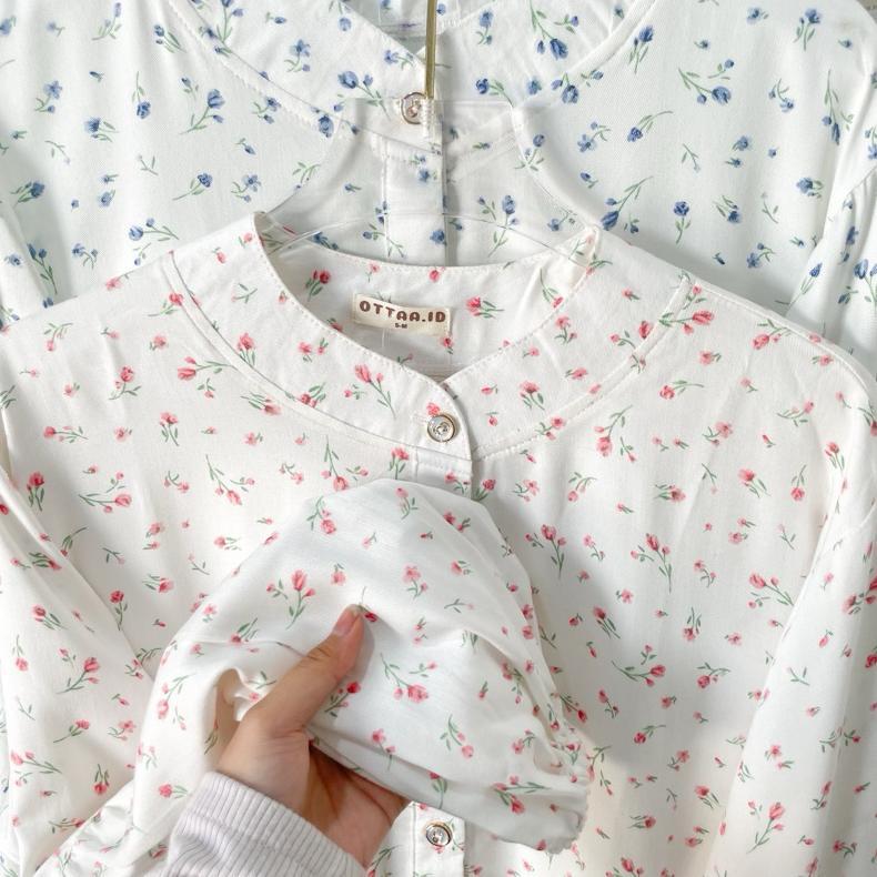 HOT Zura Tunik By Ottaa.Id/ Tunik Motif Bunga / Atasan Wanita