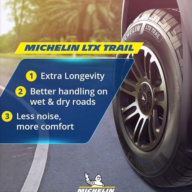 ban mobil michelin 265 60 18 ltx TRAIL Toyota Fortuner Mitsubitsi Pajero
