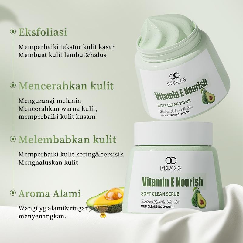 Lulur Pemutih Badan Permanen Scrub Badan Body Bleaching Whitening 250G Body Scrub Buang Kulit Ayam M