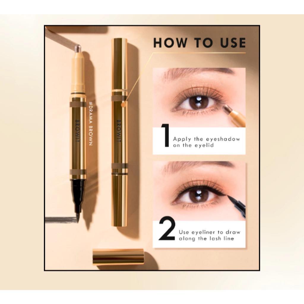 Browit By Nongchat Eyemazing Shadow And Liner